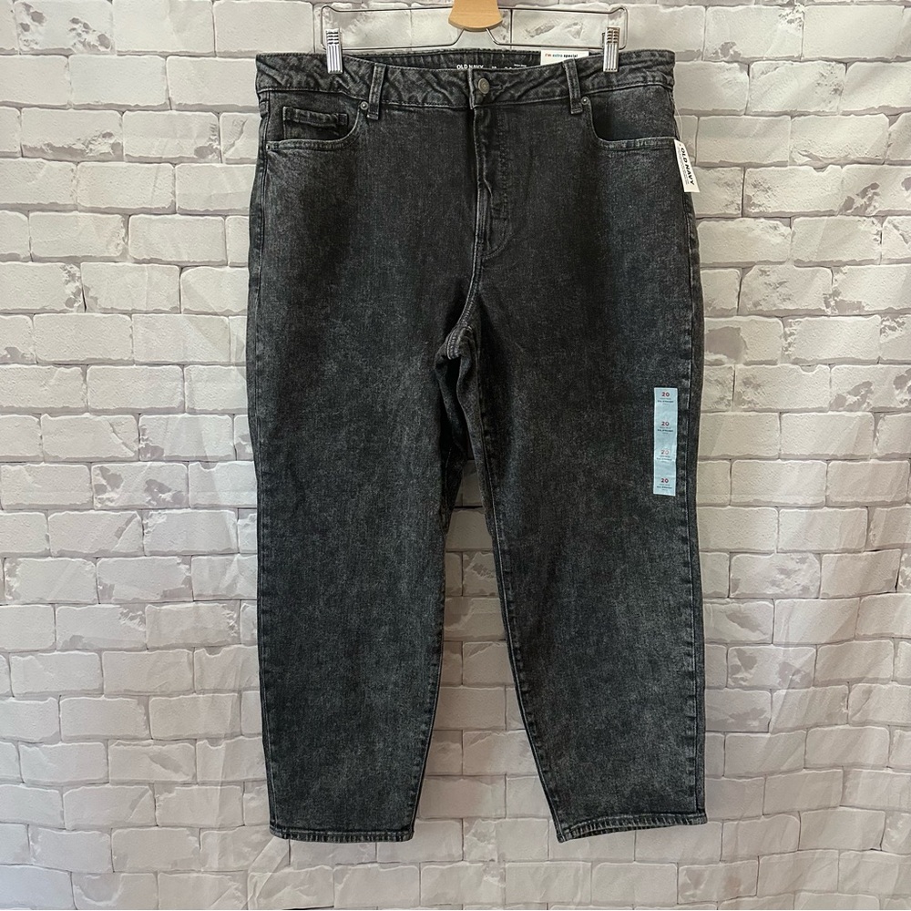 Old Navy Women's Black Ankle Jeans